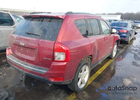 2011 Jeep Compass Limited from USA, damaged, VIN 1J4NF5FB8BD204822